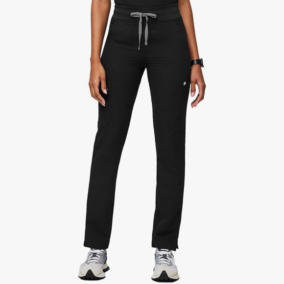 High Waisted Yola Skinny Scrub Pants ™ - Picture 1 of 11